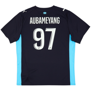 2025-26 Olympique Marseille Away Shirt Aubameyang #97 