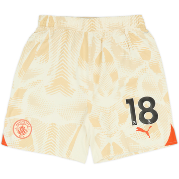 2024-25 Manchester City Player Issue GK Third Shorts # - As New - (XL)