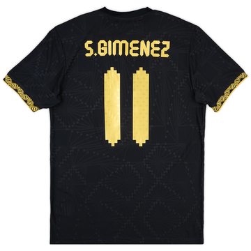 2025 Mexico Authentic Gold Cup Shirt S.Gimenez #11