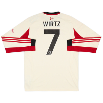 2025-26 Liverpool Away L/S Shirt Wirtz #7