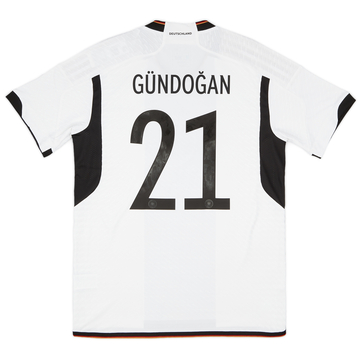 2022-23 Germany Authentic Home Shirt Gundogan #21