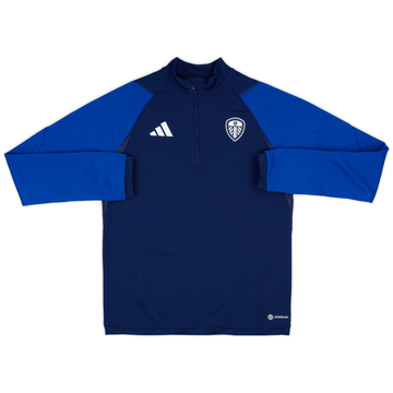 2023-24 Leeds United adidas 1/4 Zip Training Top (M.Kids)