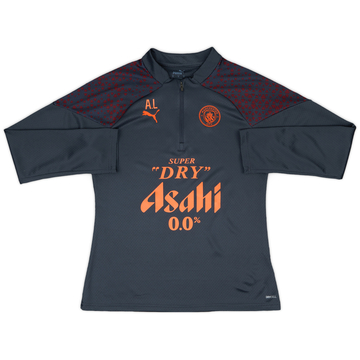 2023-24 Manchester City Women's Staff Issue 1/4 Zip Training Top #AL - 7/10 - (M)