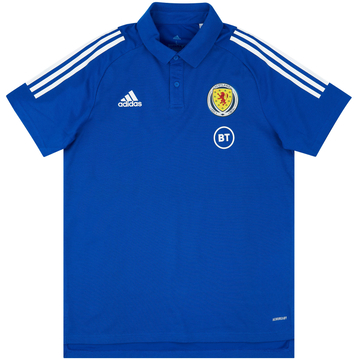 2020-21 Scotland Player Issue Polo T-Shirt (Very Good)