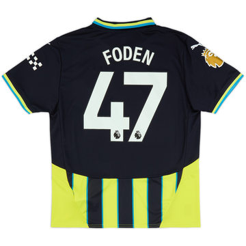 2024-25 Manchester City Away Shirt Foden #47