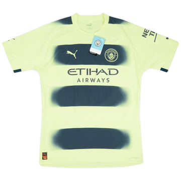 2022-23 Manchester City Player Issue European Third Shirt