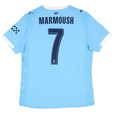 2025-26 Manchester City Authentic Home Shirt Marmoush #7