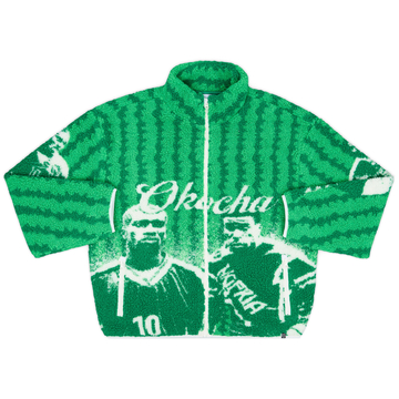 Jay-Jay Okocha Nigeria Sherpa Fleece Jacket