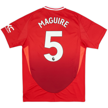 2024-25 Manchester United Home Shirt Maguire #5