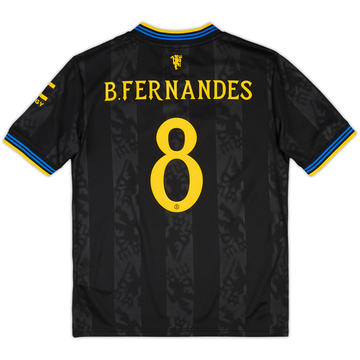 2025-26 Manchester United Third Shirt B.Fernandes #8 (KIDS)