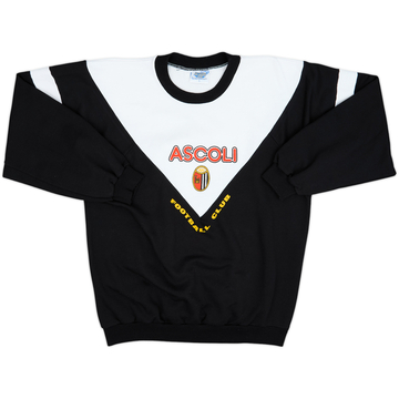 1990-91 Ascoli Le Felpe Dei Grandi Club Sweat Top - 8/10 - (L)