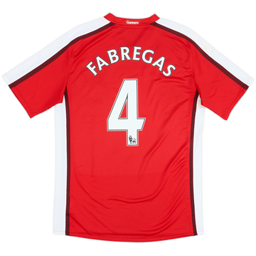 2008-10 Arsenal Home Shirt Fabregas #4 - 8/10 - (M)