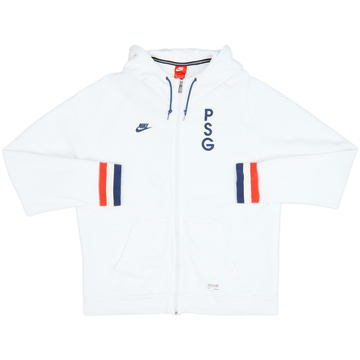 2013-14 Paris Saint-Germain Nike Zipped Sweat Top - 8/10 - (XXL)