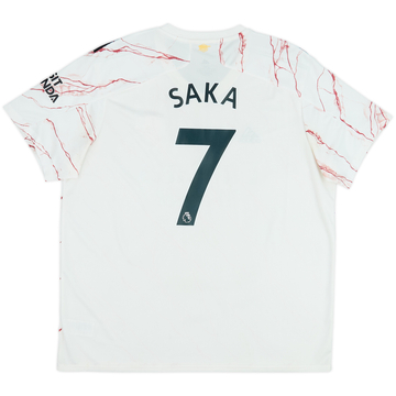 2020-21 Arsenal Away Shirt Saka #7 - 6/10 - (XXL)