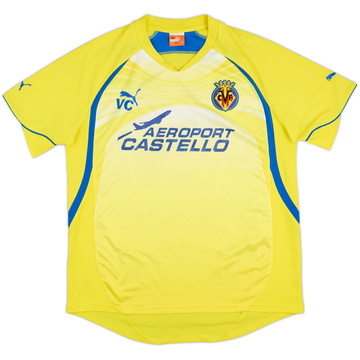2010-11 Villarreal Puma Staff Issue Training Shirt VC - 5/10 - (L)