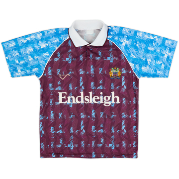 Camiseta de local del Burnley 1991-93 - 8/10 - (L)
