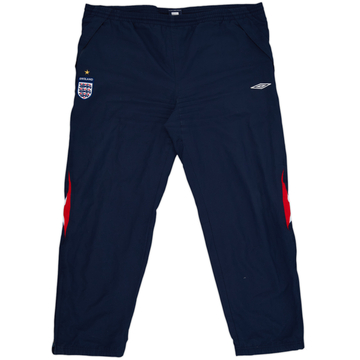 2006-08 England Umbro Track Pants/Bottoms - 6/10 - (XL)