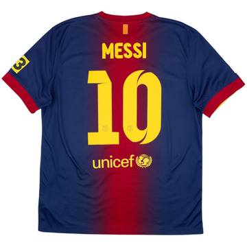 2012-13 Barcelona Home Shirt Messi #10 - 6/10 - (L)