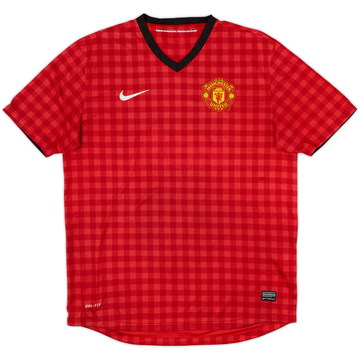 2012-13 Manchester United Home Shirt - 4/10 - (L)