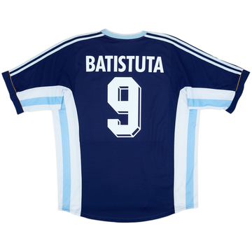 1998-99 Argentina Away Shirt Batistuta #9 - 7/10 - (L)