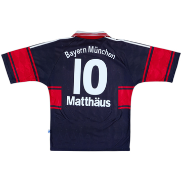 1997-99 Bayern Munich Home Shirt Matthaus #10 - 7/10 - (S)
