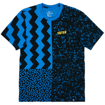2020-21 Inter Milan Nike Cotton Tee - 8/10 - (S)