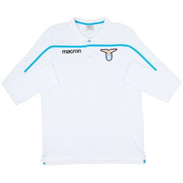 2018-19 Lazio Macron Polo L/S Shirt - 6/10 - (XXL)