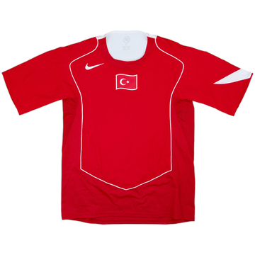 2004-06 Turkey Player Issue Home Shirt - 9/10 - (L)