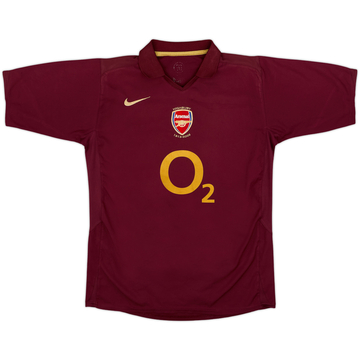 2005-06 Arsenal Home Shirt - 7/10 - (L.Boys)