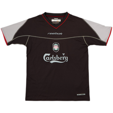 2002-04 Liverpool Away Shirt - 8/10 - (L.Boys)