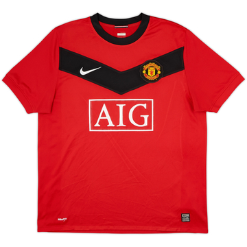 2009-10 Manchester United Home Shirt - 5/10 - (L)