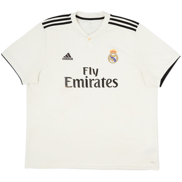 2018-19 Real Madrid Home Shirt - 5/10 - (XXL)