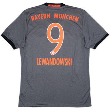 2016-17 Bayern Munich Away Shirt Lewandowski #9 - 10/10 - (M)