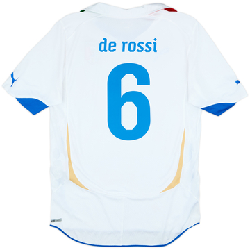 2010-12 Italy Away Shirt De Rossi #6 - 6/10 - (L)