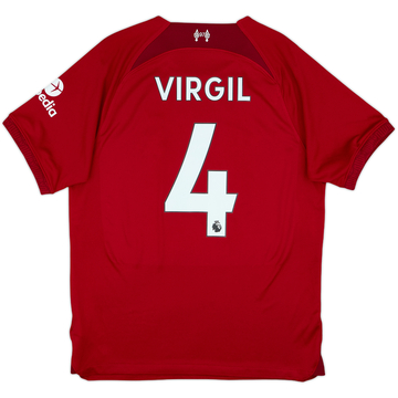 2022-23 Liverpool Local Camiseta Virgil #4 - 9/10 - (M)