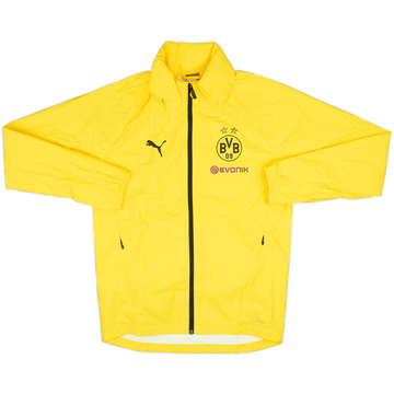 2019-20 Borussia Dortmund Puma Hooded Rain Jacket - 8/10 - (S)