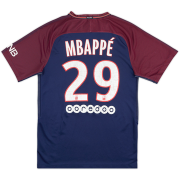 2017-18 Paris Saint-Germain Home Shirt Mbappe #29 - 5/10 - (S)