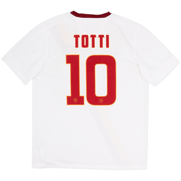 2014-15 Roma Away Shirt Totti #10 - 8/10 - (L)