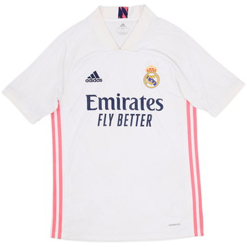2020-21 Real Madrid Home Shirt - 4/10 - (S)