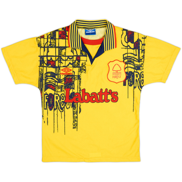 1995-97 Nottingham Forest Away Shirt #4 - 7/10 - (Y)