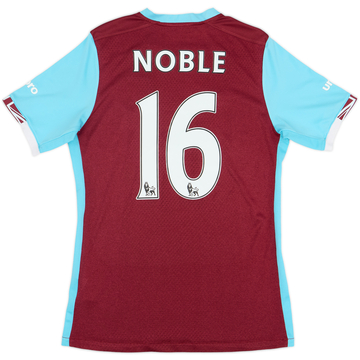 2016-17 West Ham Home Shirt Noble #16 - 8/10 - (S)