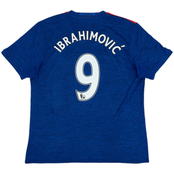 2016-17 Manchester United Away Shirt Ibrahimovic #9 - 5/10 - (L)