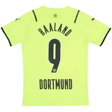2021-22 Borussia Dortmund European Home Shirt Haaland #9 - 8/10 - (S)