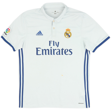 2016-17 Real Madrid Home Shirt - 4/10 - (L)