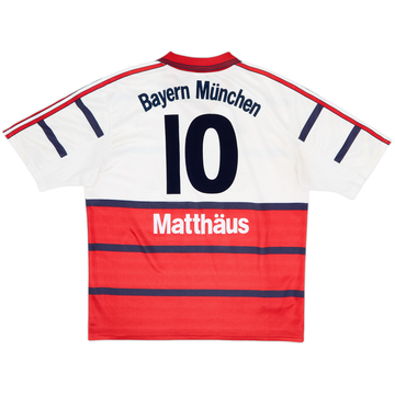 1998-00 Bayern Munich Away Shirt Matthaus #10 - 7/10 - (L)