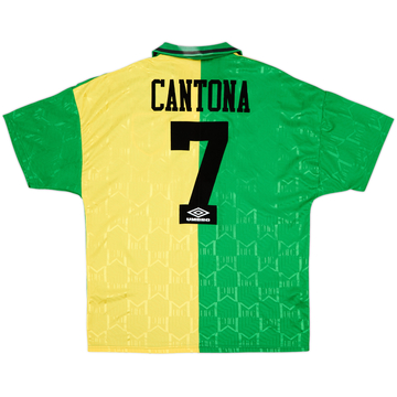 1992-94 Manchester United Third Shirt Cantona #7 - 7/10 - (L)