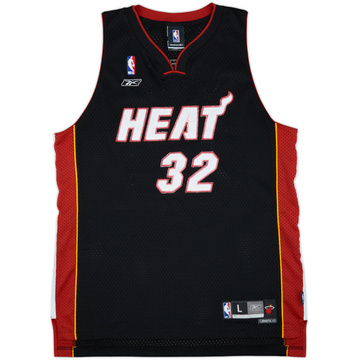 2004-06 Miami Heat O'Neal #32 Reebok Swingman Away Jersey - 5/10 - (L)