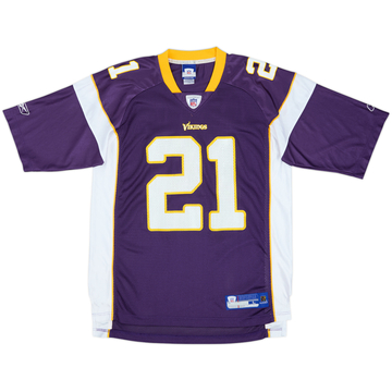 2005-06 Minnesota Vikings Smoot #21 Reebok On Field Home Jersey - 9/10 - (L)