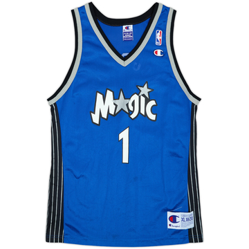 2000-02 Orlando Magic McGrady #1 Champion Away Jersey - 9/10 - (XL.Boys)