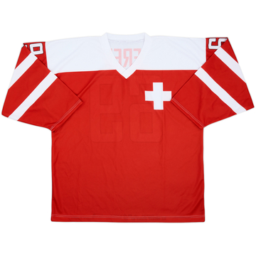 2010-11 Switzerland National Hockey Team Frei #69 Replica Home Jersey - 8/10 - (XL)